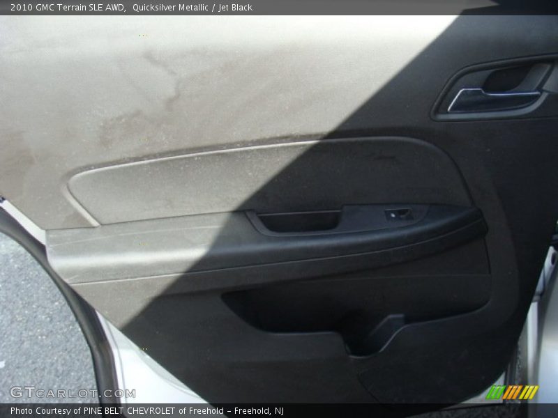 Quicksilver Metallic / Jet Black 2010 GMC Terrain SLE AWD