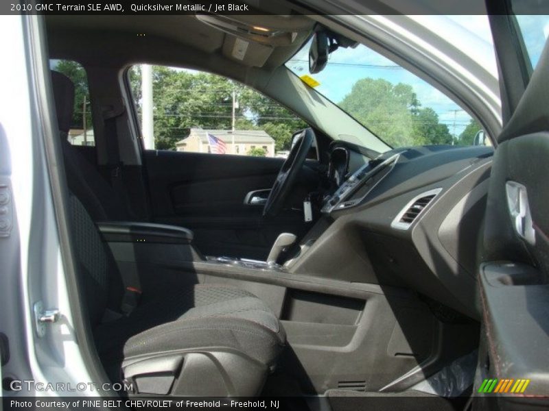 Quicksilver Metallic / Jet Black 2010 GMC Terrain SLE AWD