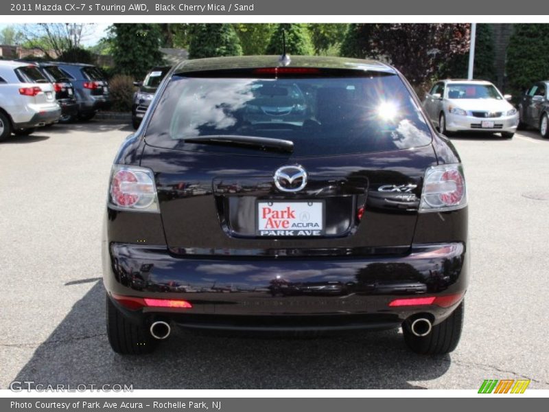 Black Cherry Mica / Sand 2011 Mazda CX-7 s Touring AWD