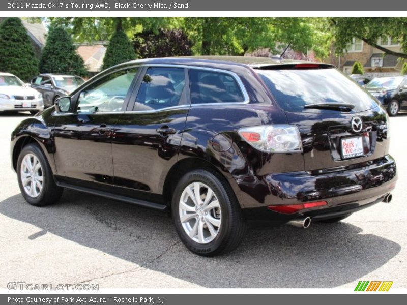 Black Cherry Mica / Sand 2011 Mazda CX-7 s Touring AWD