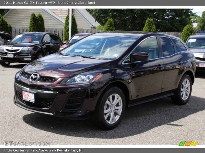 Black Cherry Mica / Sand 2011 Mazda CX-7 s Touring AWD