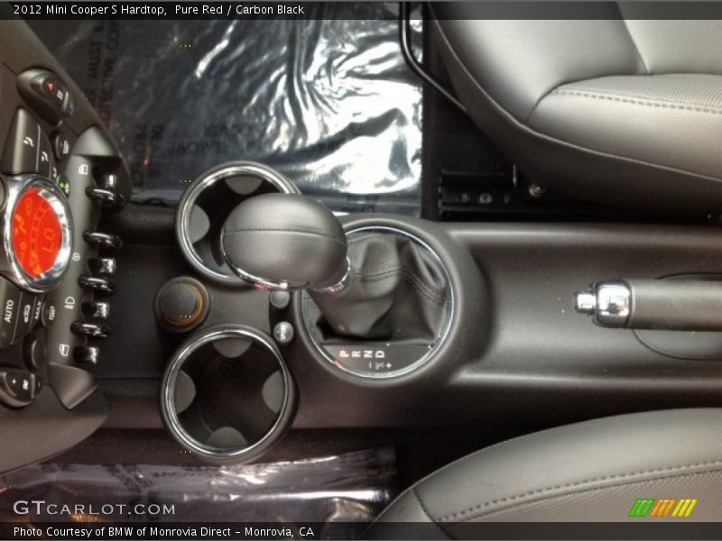 Pure Red / Carbon Black 2012 Mini Cooper S Hardtop