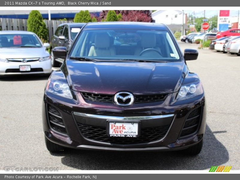 Black Cherry Mica / Sand 2011 Mazda CX-7 s Touring AWD