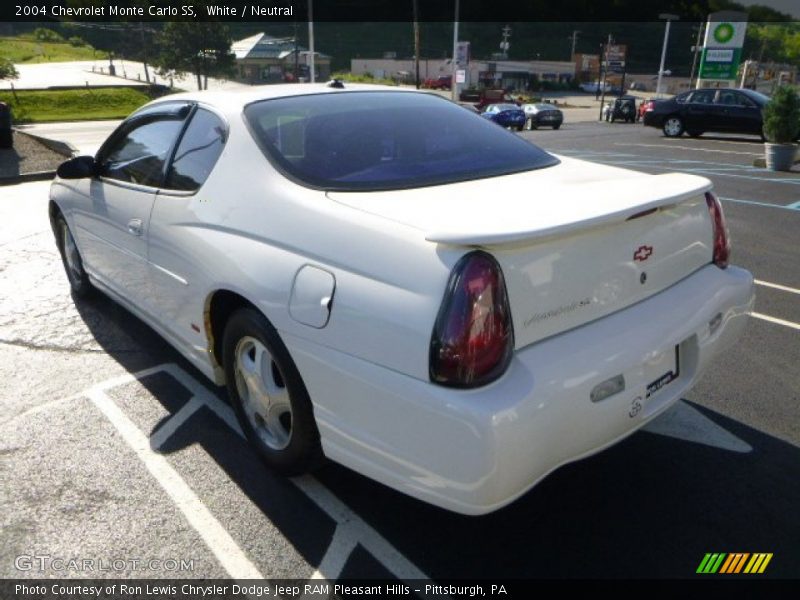 White / Neutral 2004 Chevrolet Monte Carlo SS