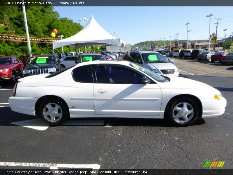 White / Neutral 2004 Chevrolet Monte Carlo SS