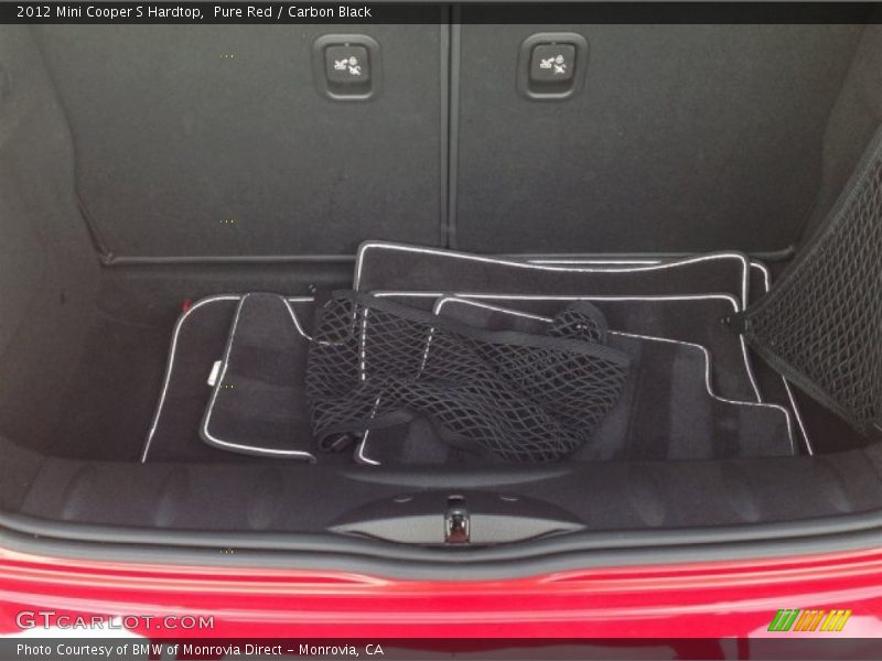 Pure Red / Carbon Black 2012 Mini Cooper S Hardtop