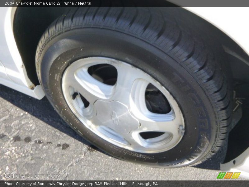 White / Neutral 2004 Chevrolet Monte Carlo SS