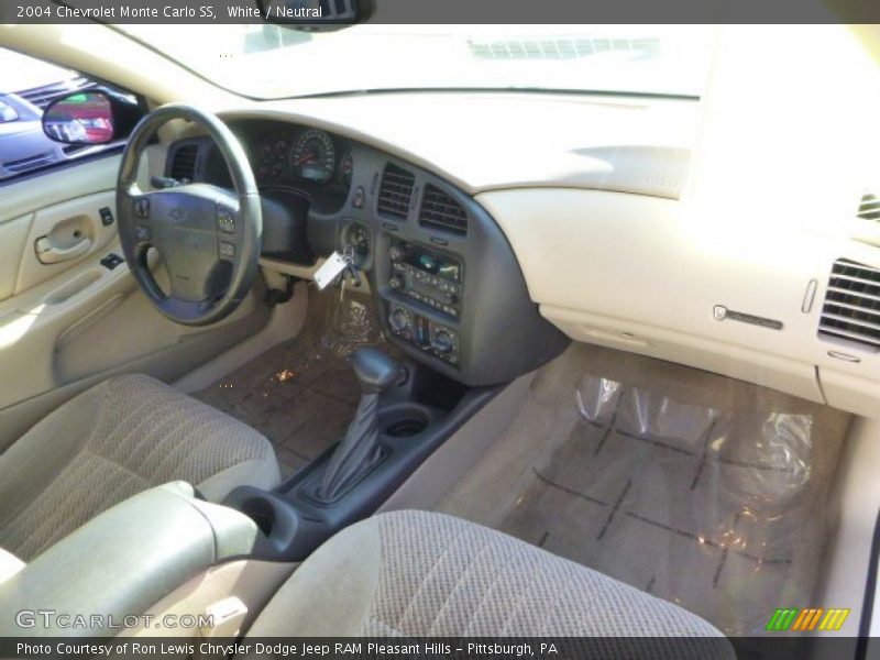 White / Neutral 2004 Chevrolet Monte Carlo SS