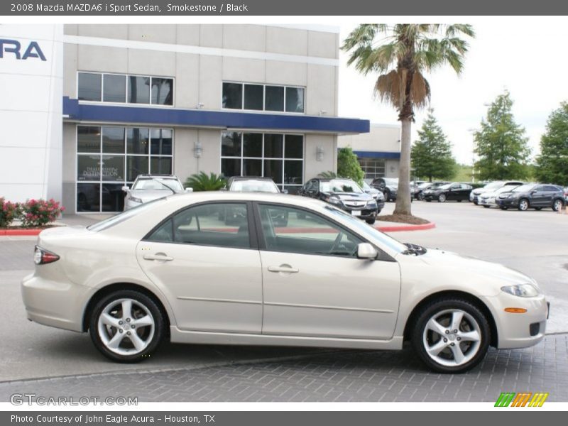 Smokestone / Black 2008 Mazda MAZDA6 i Sport Sedan