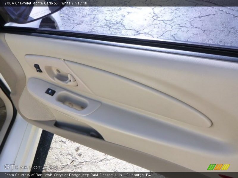 White / Neutral 2004 Chevrolet Monte Carlo SS