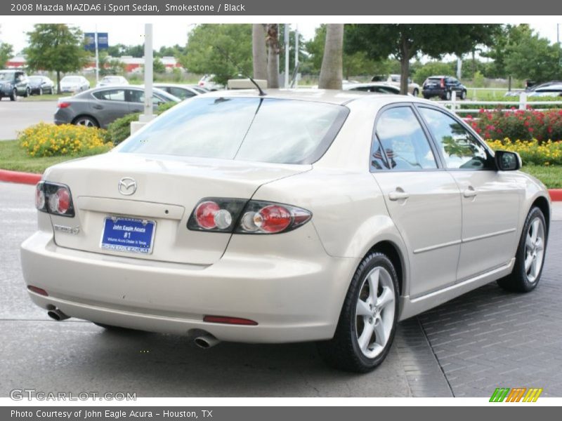 Smokestone / Black 2008 Mazda MAZDA6 i Sport Sedan