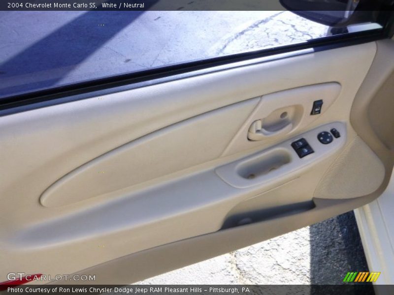 White / Neutral 2004 Chevrolet Monte Carlo SS