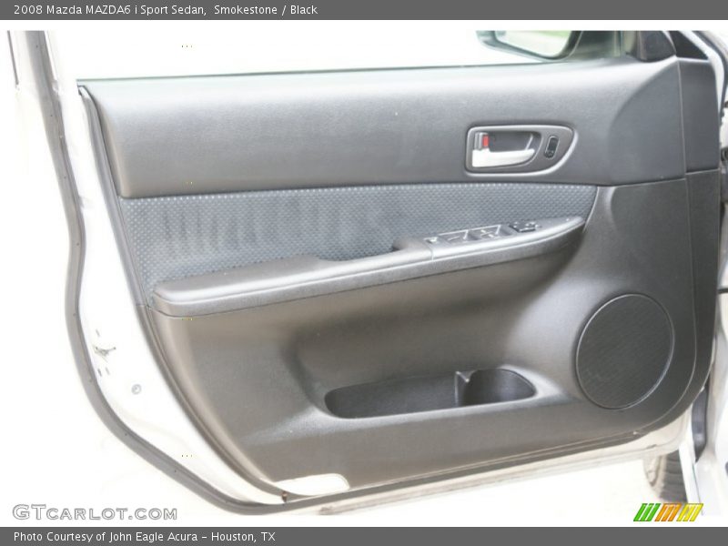 Smokestone / Black 2008 Mazda MAZDA6 i Sport Sedan