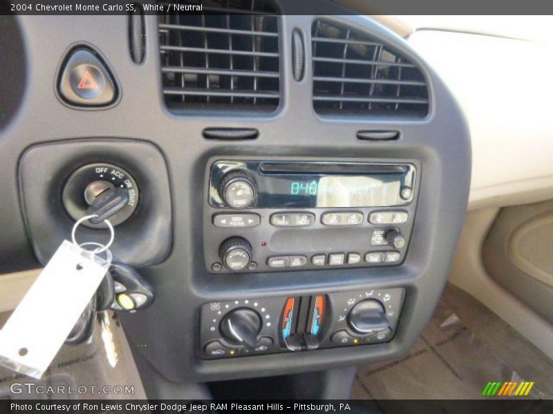 White / Neutral 2004 Chevrolet Monte Carlo SS