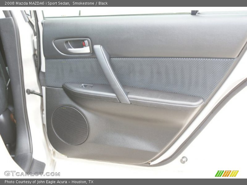 Smokestone / Black 2008 Mazda MAZDA6 i Sport Sedan