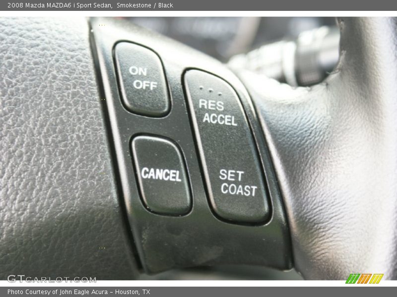 Smokestone / Black 2008 Mazda MAZDA6 i Sport Sedan