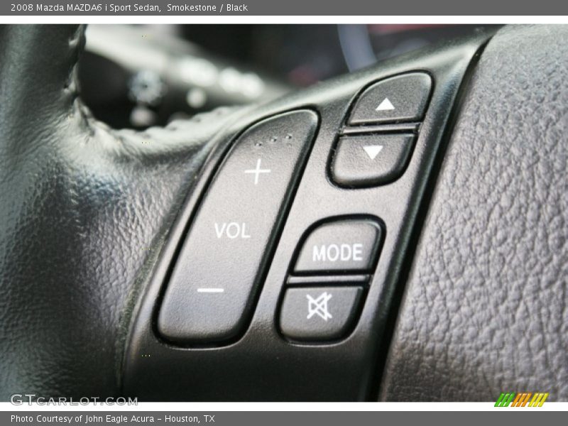 Smokestone / Black 2008 Mazda MAZDA6 i Sport Sedan