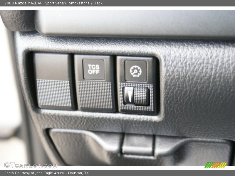 Smokestone / Black 2008 Mazda MAZDA6 i Sport Sedan