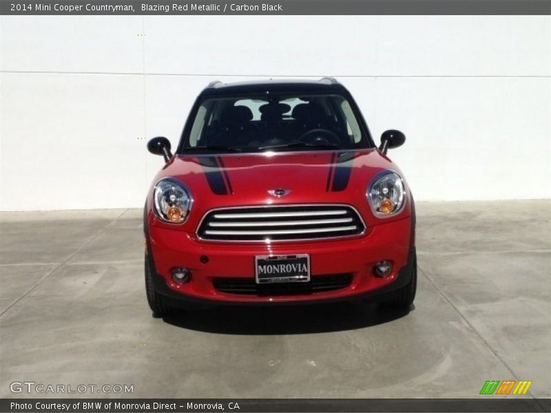 Blazing Red Metallic / Carbon Black 2014 Mini Cooper Countryman