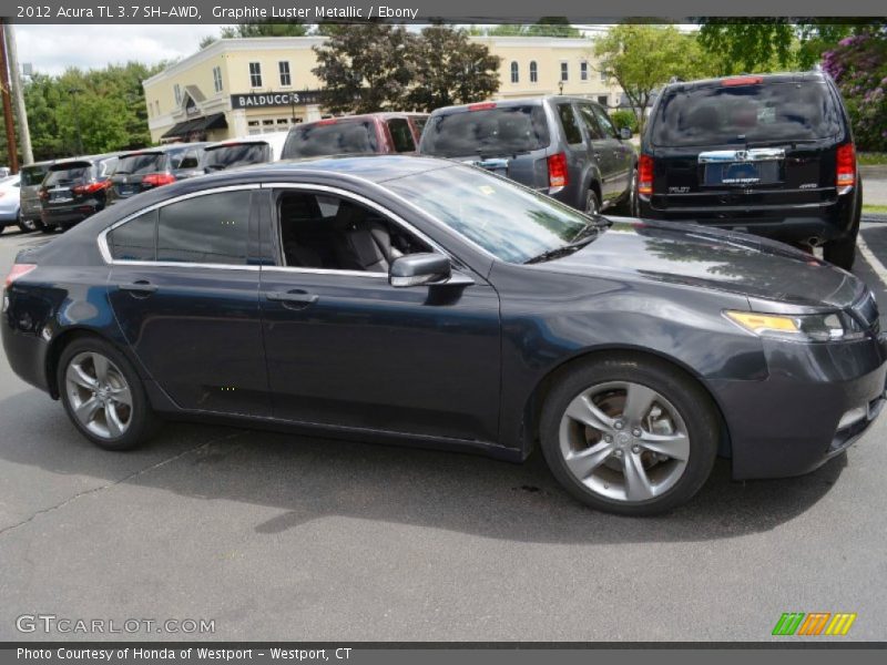 Graphite Luster Metallic / Ebony 2012 Acura TL 3.7 SH-AWD