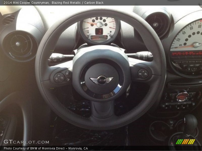 Blazing Red Metallic / Carbon Black 2014 Mini Cooper Countryman