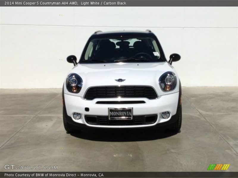Light White / Carbon Black 2014 Mini Cooper S Countryman All4 AWD