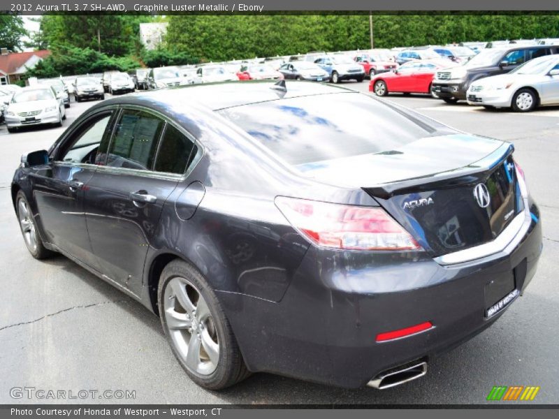 Graphite Luster Metallic / Ebony 2012 Acura TL 3.7 SH-AWD