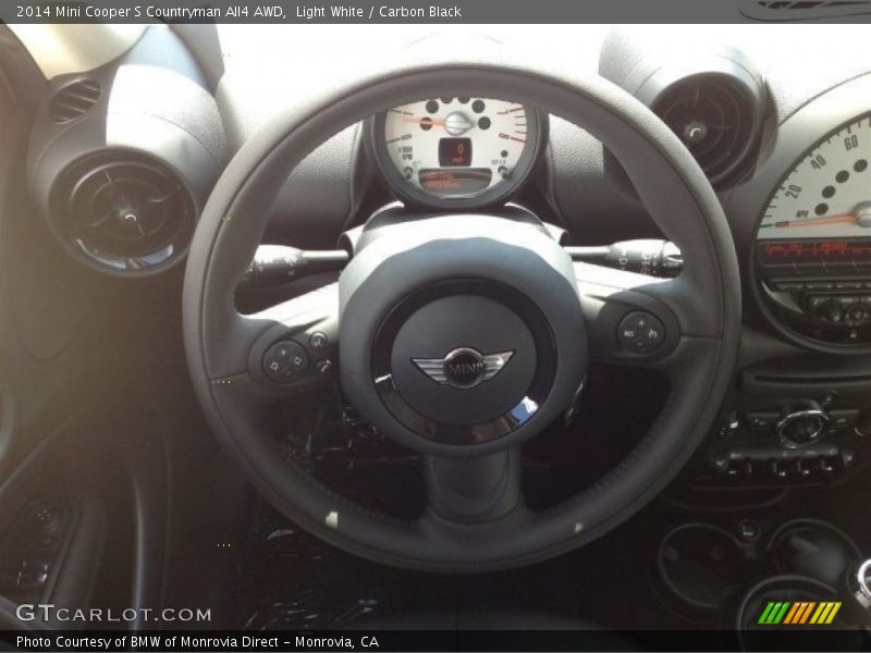 Light White / Carbon Black 2014 Mini Cooper S Countryman All4 AWD