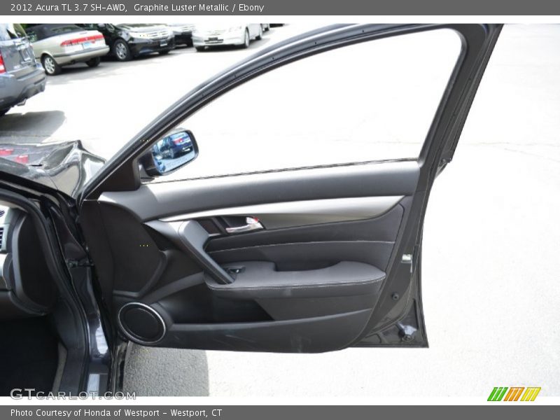 Graphite Luster Metallic / Ebony 2012 Acura TL 3.7 SH-AWD