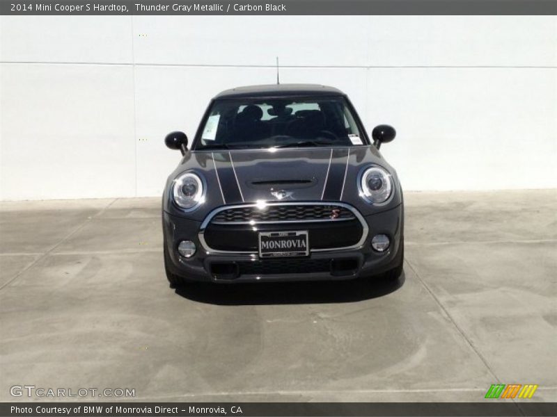 Thunder Gray Metallic / Carbon Black 2014 Mini Cooper S Hardtop