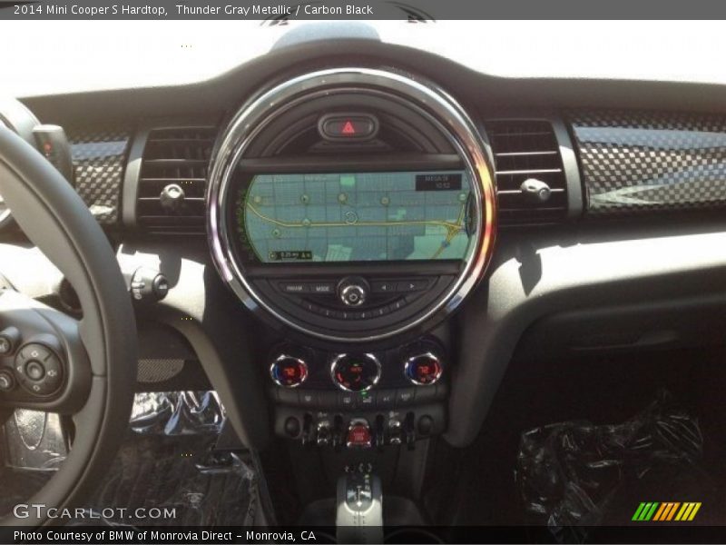 Thunder Gray Metallic / Carbon Black 2014 Mini Cooper S Hardtop
