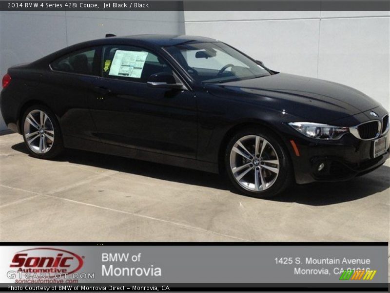 Jet Black / Black 2014 BMW 4 Series 428i Coupe