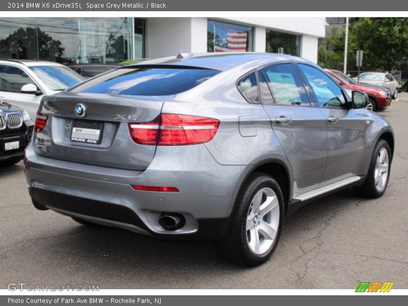 Space Grey Metallic / Black 2014 BMW X6 xDrive35i