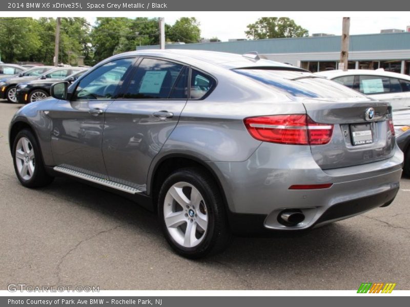 Space Grey Metallic / Black 2014 BMW X6 xDrive35i