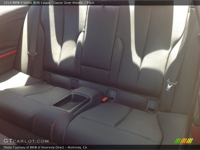 Rear Seat of 2014 4 Series 428i Coupe