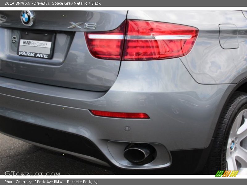 Space Grey Metallic / Black 2014 BMW X6 xDrive35i