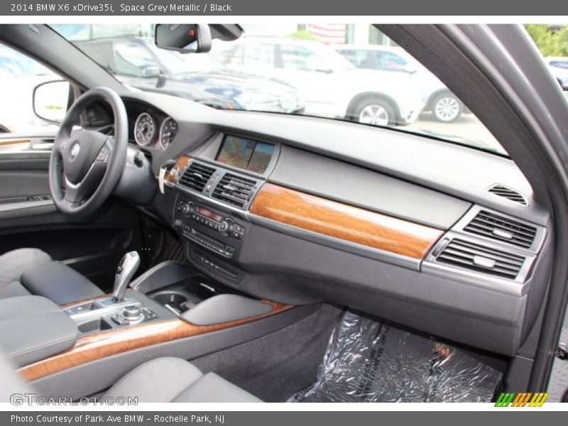 Space Grey Metallic / Black 2014 BMW X6 xDrive35i