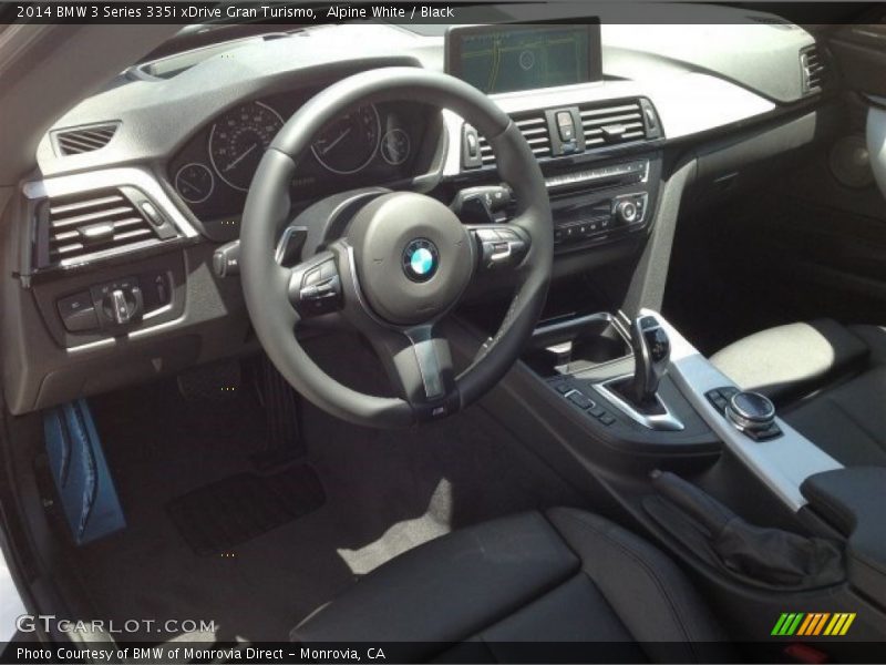 Alpine White / Black 2014 BMW 3 Series 335i xDrive Gran Turismo