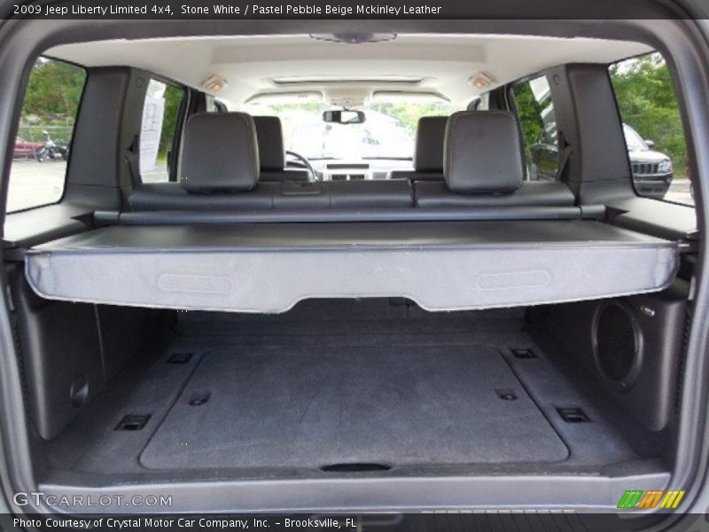 Stone White / Pastel Pebble Beige Mckinley Leather 2009 Jeep Liberty Limited 4x4