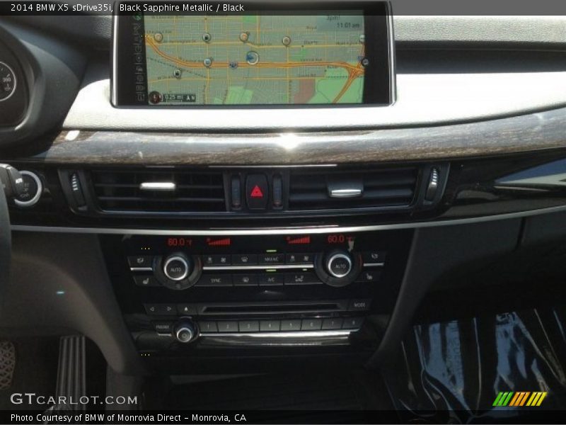 Black Sapphire Metallic / Black 2014 BMW X5 sDrive35i