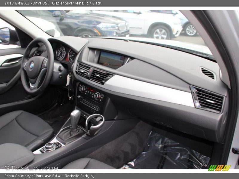 Glacier Silver Metallic / Black 2013 BMW X1 xDrive 35i
