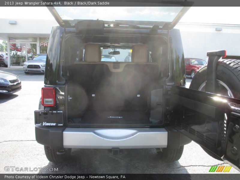 Black / Black/Dark Saddle 2013 Jeep Wrangler Sahara 4x4