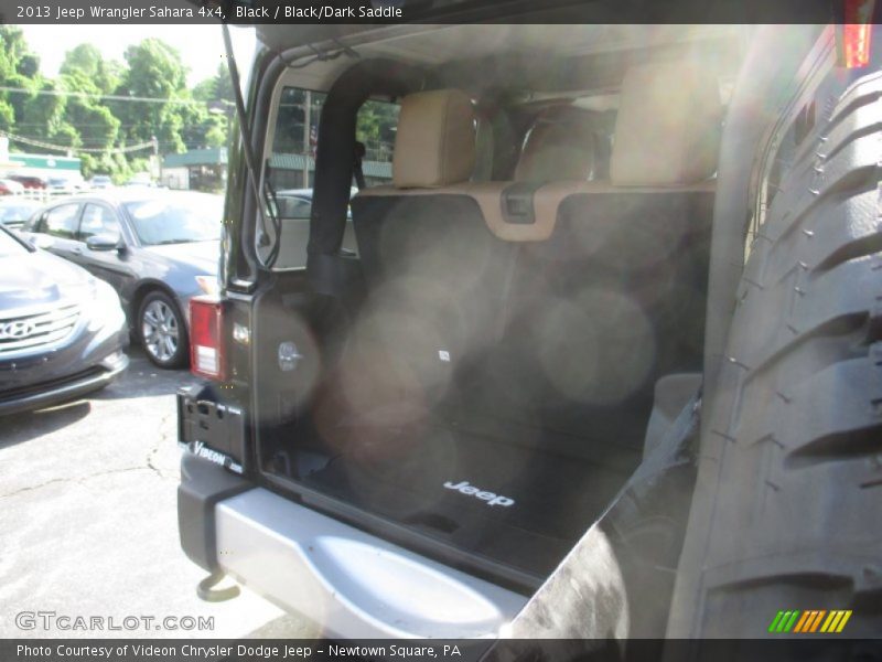 Black / Black/Dark Saddle 2013 Jeep Wrangler Sahara 4x4
