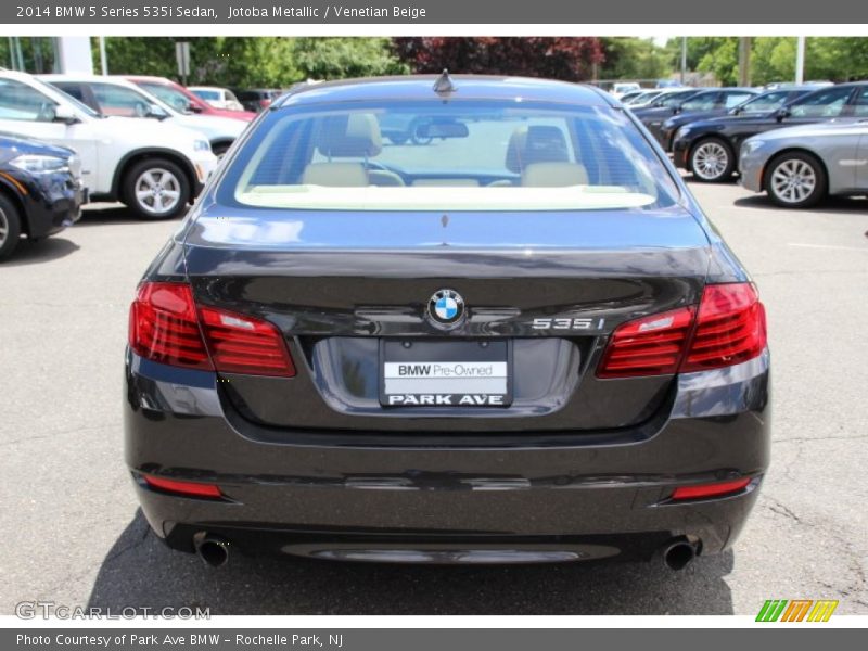 Jotoba Metallic / Venetian Beige 2014 BMW 5 Series 535i Sedan