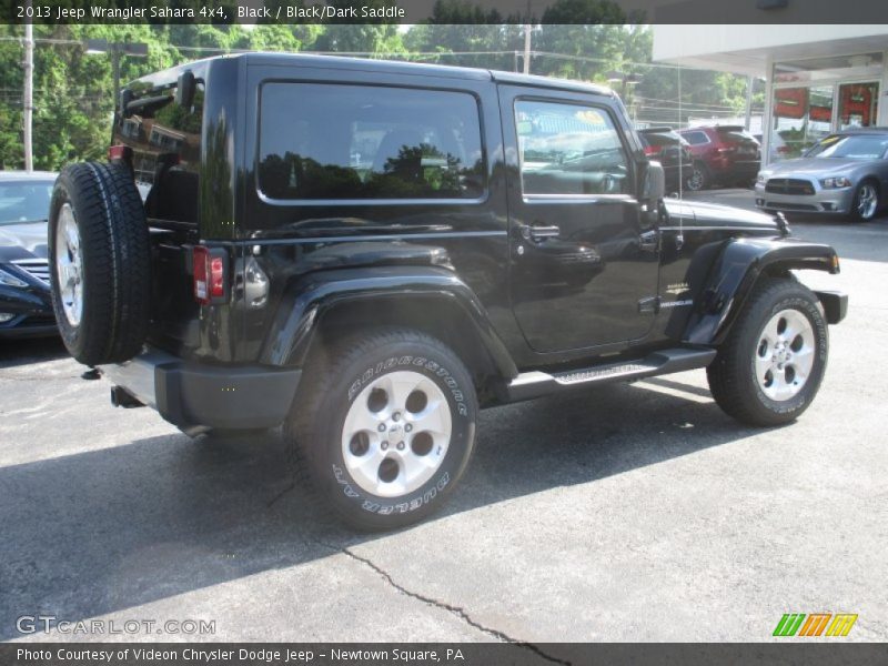Black / Black/Dark Saddle 2013 Jeep Wrangler Sahara 4x4