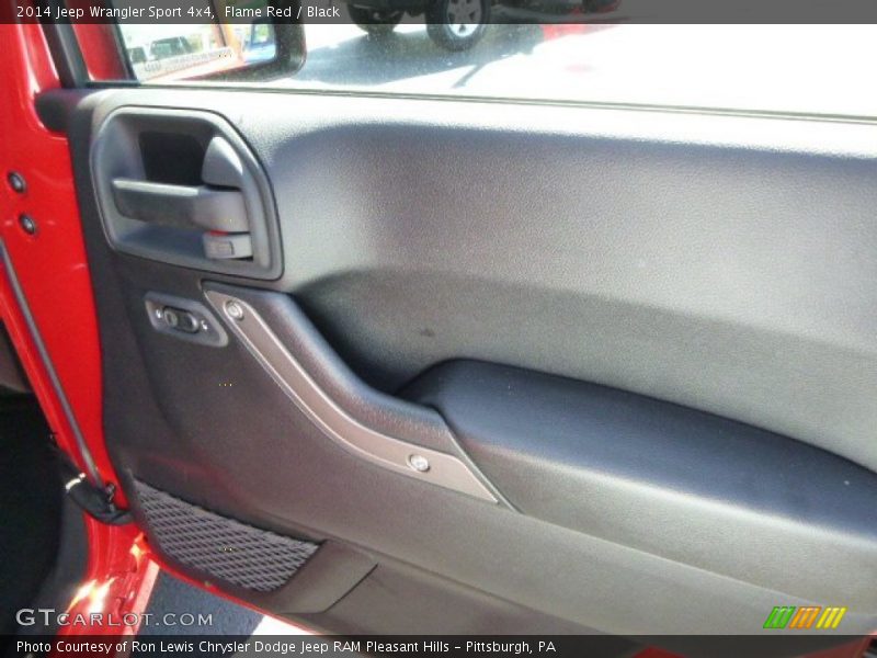 Flame Red / Black 2014 Jeep Wrangler Sport 4x4