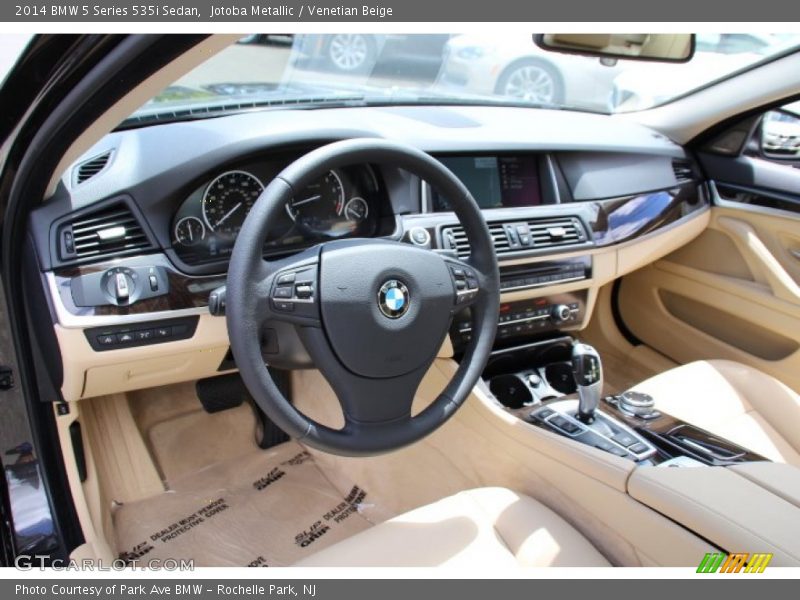  2014 5 Series 535i Sedan Venetian Beige Interior