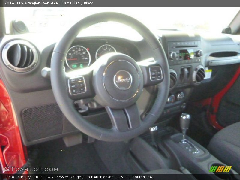 Flame Red / Black 2014 Jeep Wrangler Sport 4x4