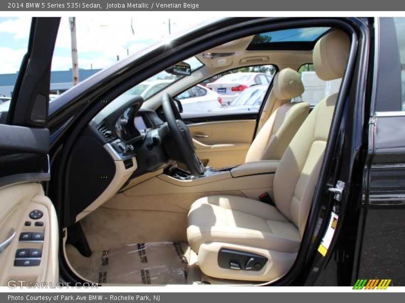 Front Seat of 2014 5 Series 535i Sedan