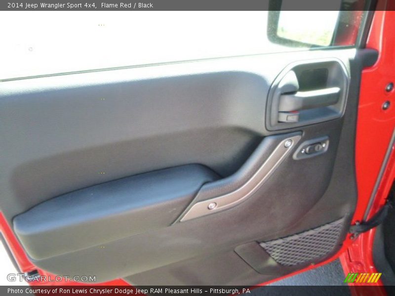 Flame Red / Black 2014 Jeep Wrangler Sport 4x4
